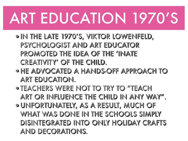 Art 326 Art Education Timeline