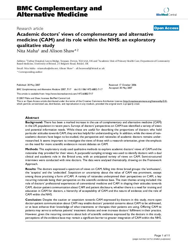 How to write academic article views