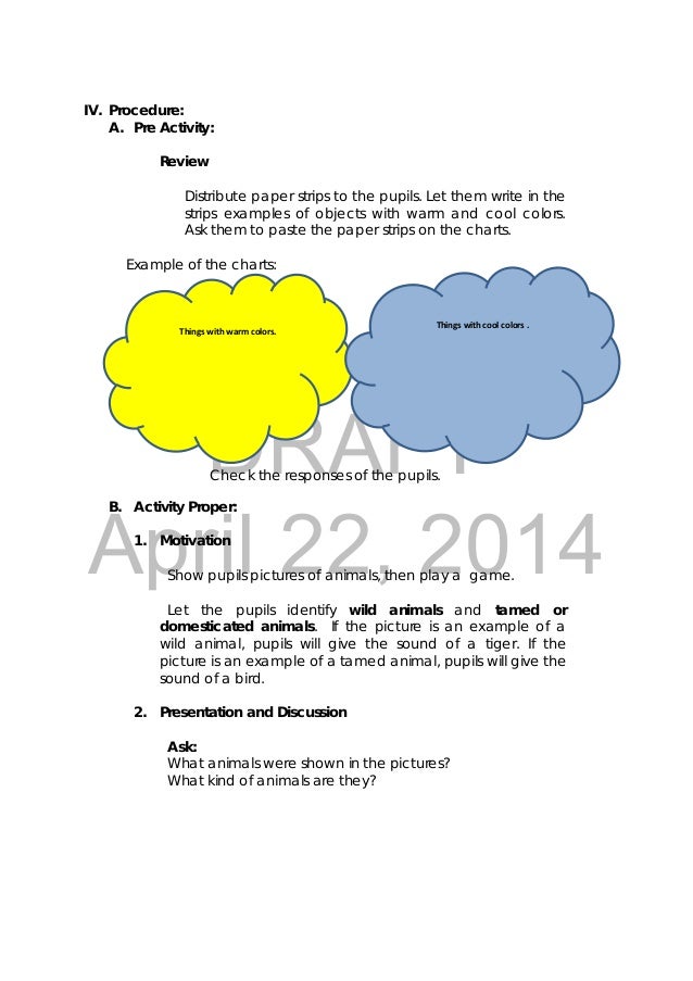 grade 3 arts teachers guide wild game activity charts