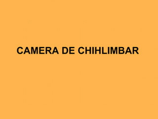 CAMERA DE CHIHLIMBAR 