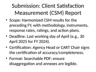 ARTA_Advisory_2025_005_Compliances in the Government Agencies in the ...