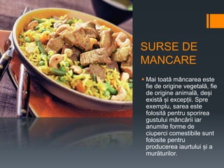 Arta culinara | PPTX