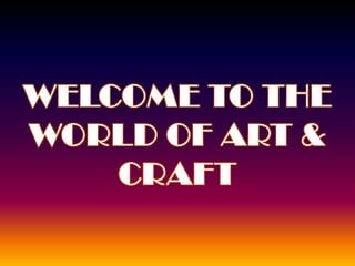 Art and craft   copy