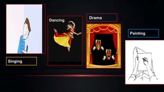 Singing
Dancing
Drama
Painting
 