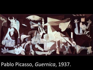 Pablo Picasso,  Guernica , 1937. 