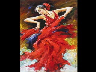 Art andrew atroshenco   peinture danse flamenco   by anais-hanahis