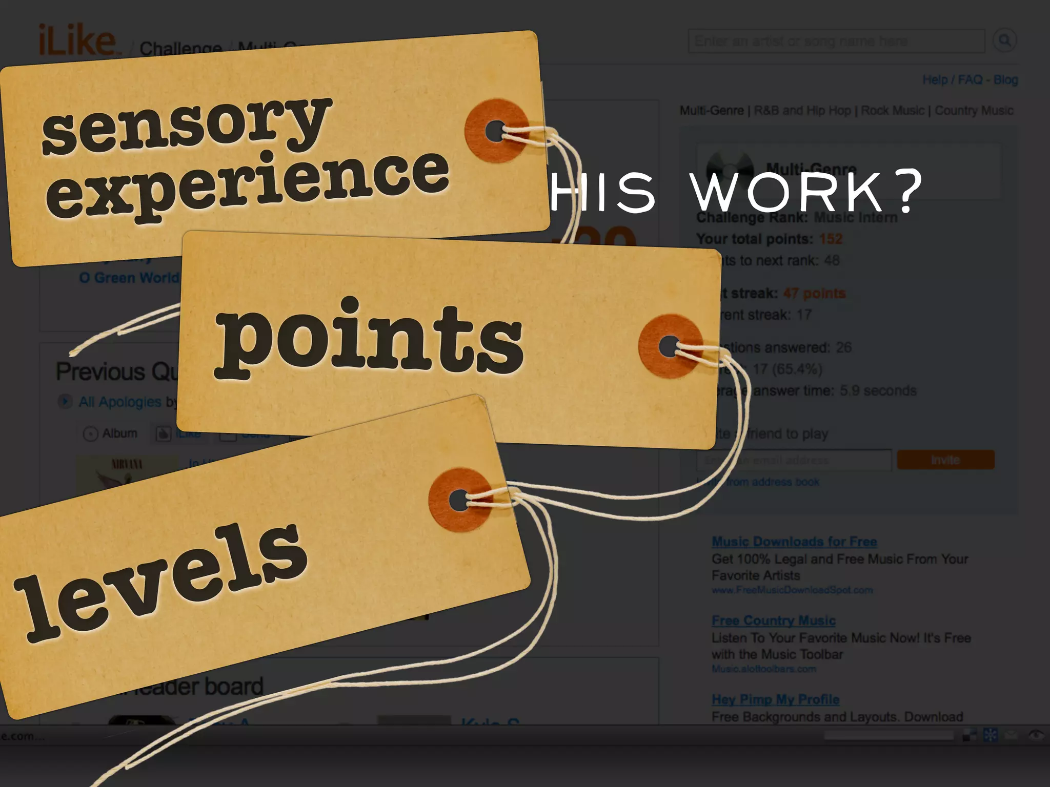 se nsor y
eQ: e rience this work?
 xpWhy did
     points

   v els
le
 