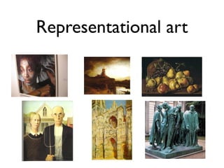 Representational art
 