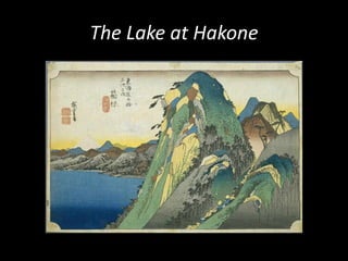 The Lake at Hakone