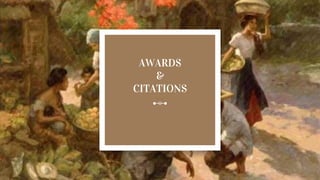 AWARDS
&
CITATIONS
 