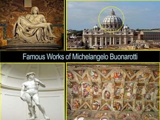 Famous Works of Michelangelo Buonarotti
 