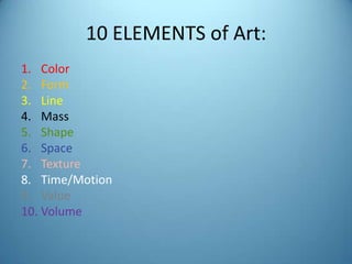 Unity/variety Art Appreciation, Principles of Art: Unity, Variety, Balance, Scale ...