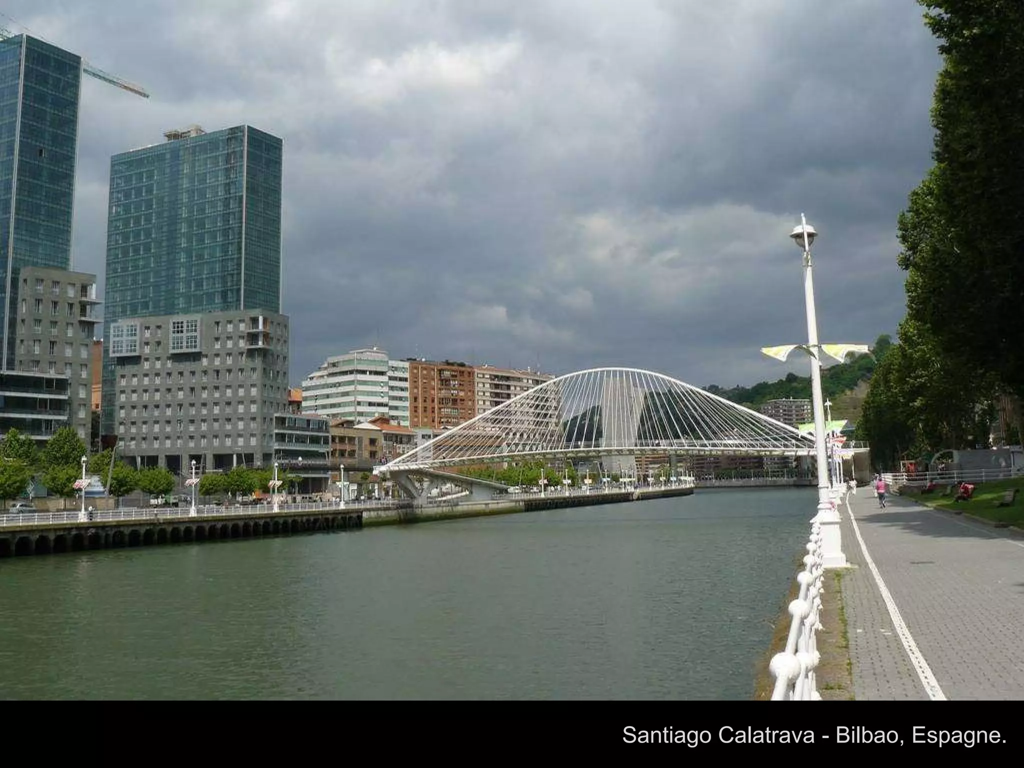 Santiago Calatrava - Bilbao, Espagne.  