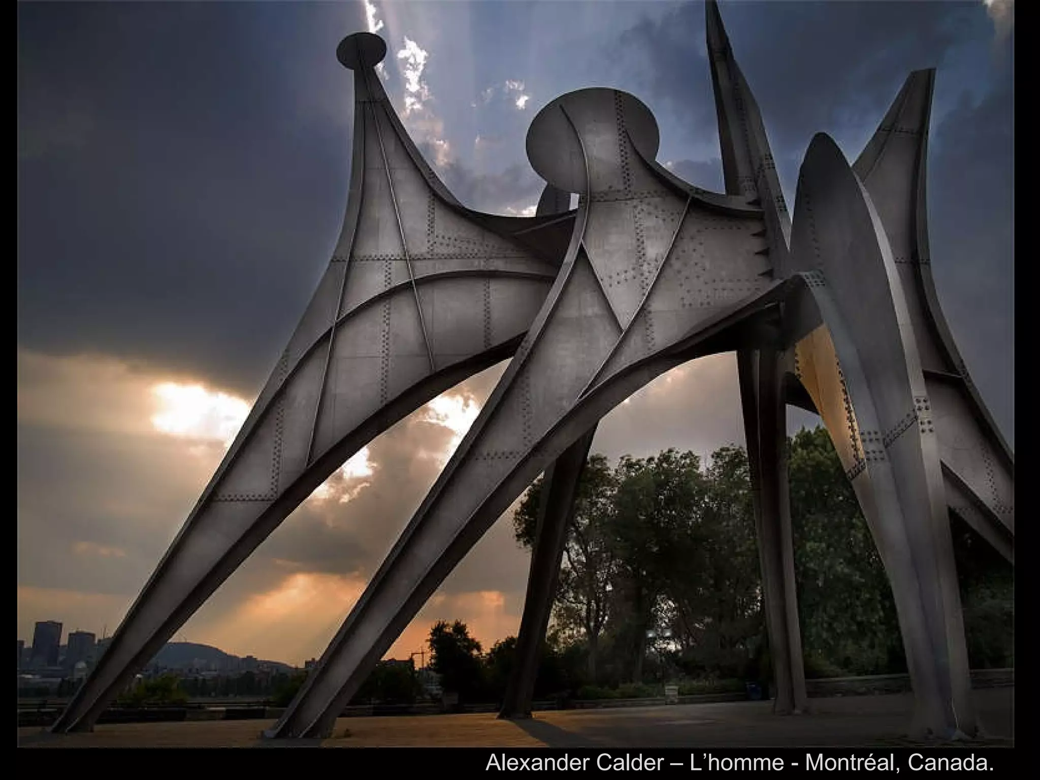 Alexander Calder – L’homme - Montréal, Canada.  