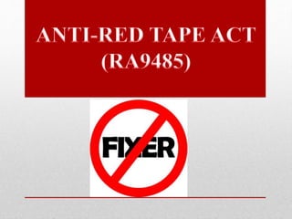 Anti-Red Act (Short Report)