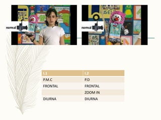 I.1 I.2
P.M.C P.D
FRONTAL FRONTAL
ZOOM IN
DIURNA DIURNA
 