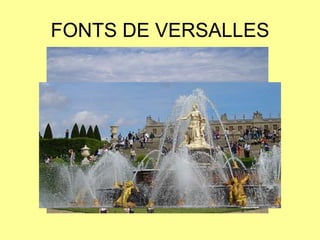 FONTS DE VERSALLES