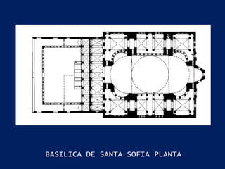 BASILICA DE SANTA SOFIA PLANTA 
