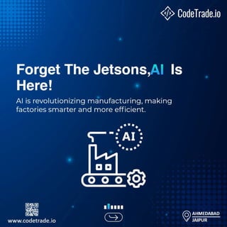 AI in Manufacturing: How AI Is Making Manufacturing Smarter | PDF