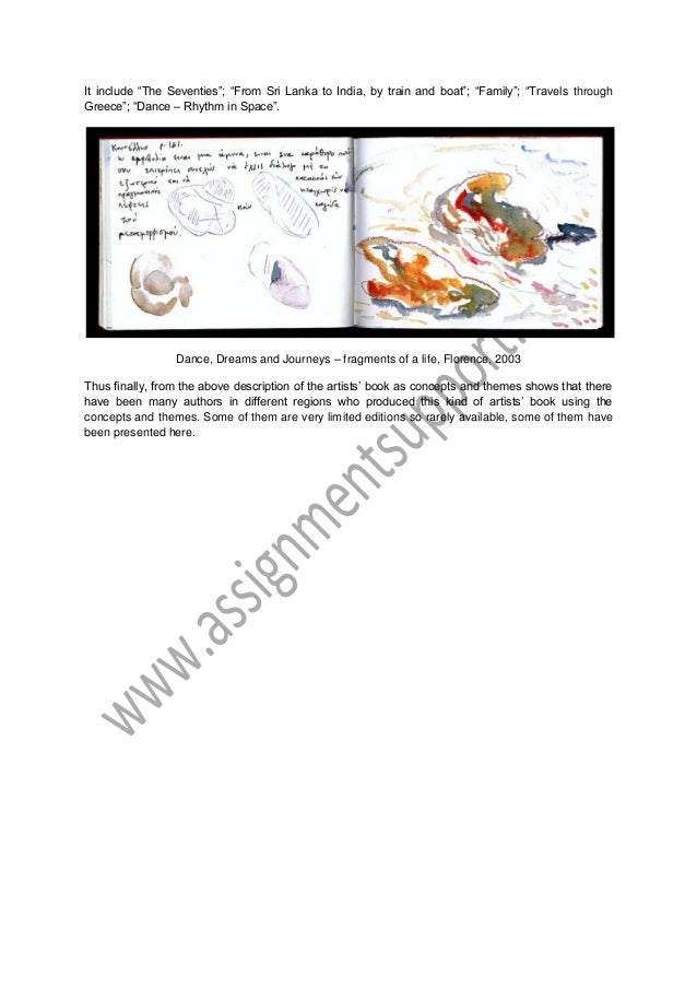 Art review essay