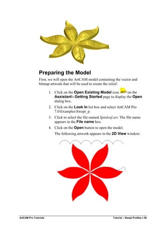 Artcam Pro Tutorial