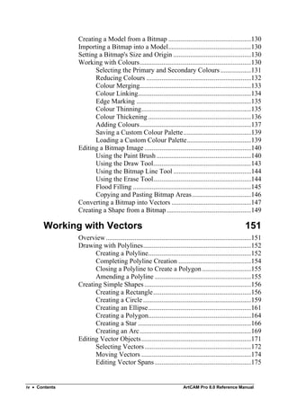 Artcam proreferencemanual810 186_219 | PDF