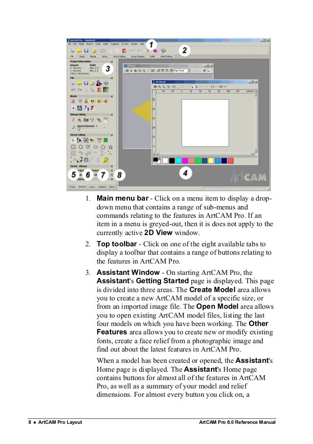 artcam pro reset to original desktop