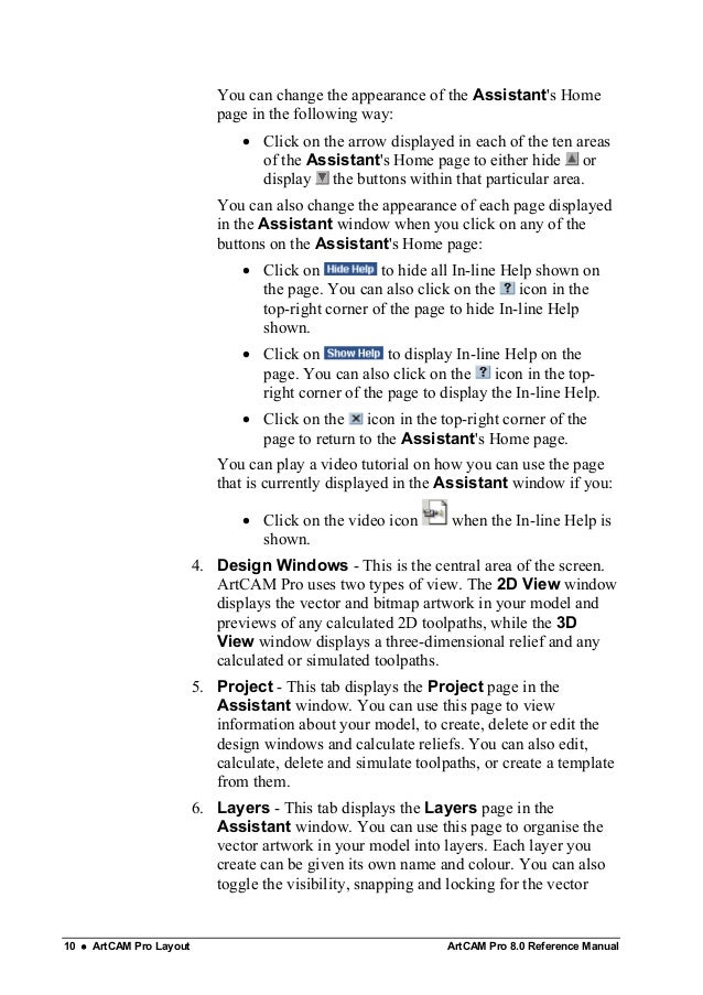 artcam pro reset to original desktop