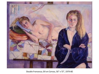 Double Francesca, Oil on Canvas, 56” x 72”, 1979-80 