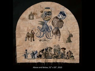 Research Center for Arts and Culture Above and Below, 52” x 50”, 2010 