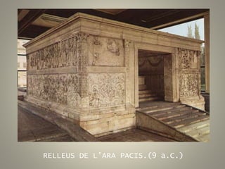 RELLEUS DE L’ARA PACIS.(9 a.C.)
 