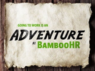 Bamboo Adventure