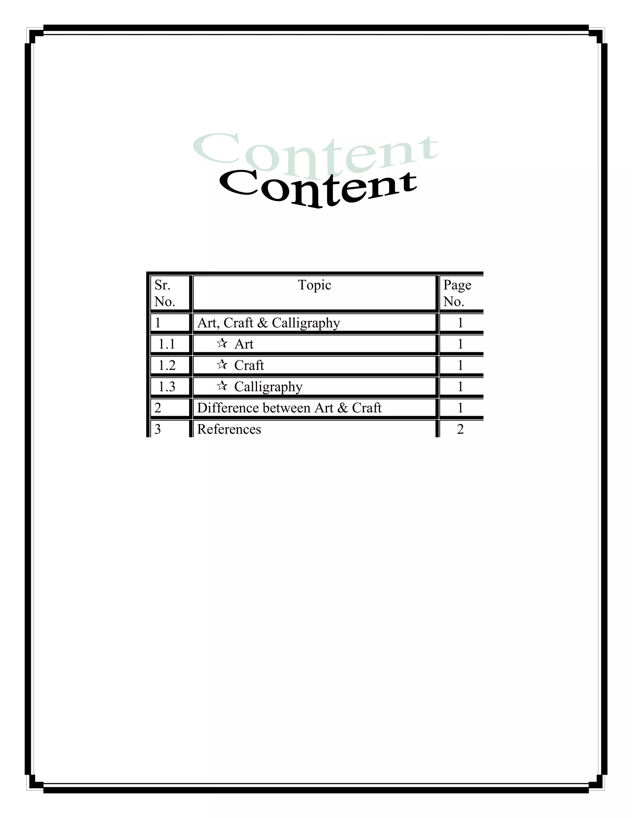 art-craft-and-calligrafy-content-1-page-pdf