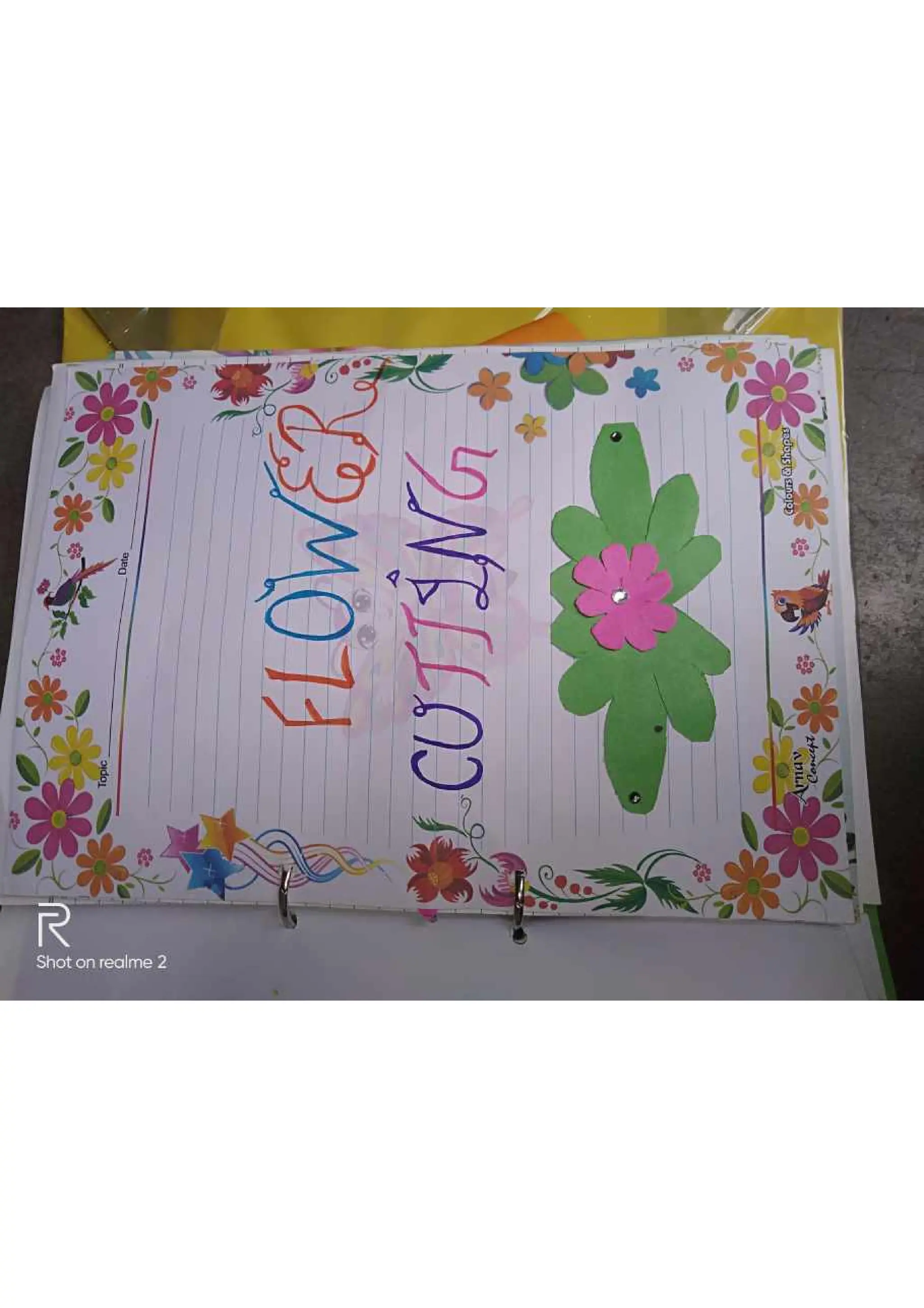 Art & Craft File, B.Ed Assignment 1st Year