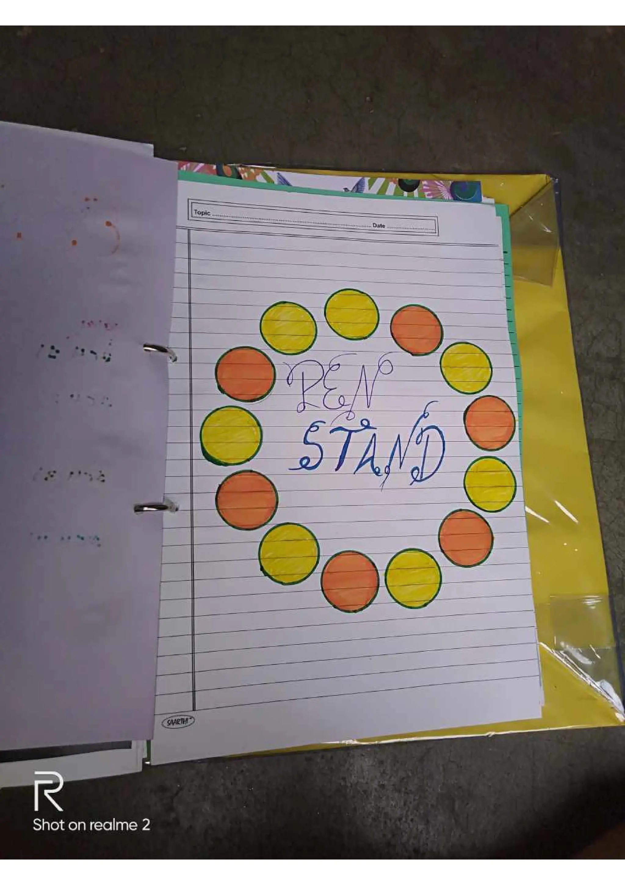 Art & Craft File, B.Ed Assignment 1st Year