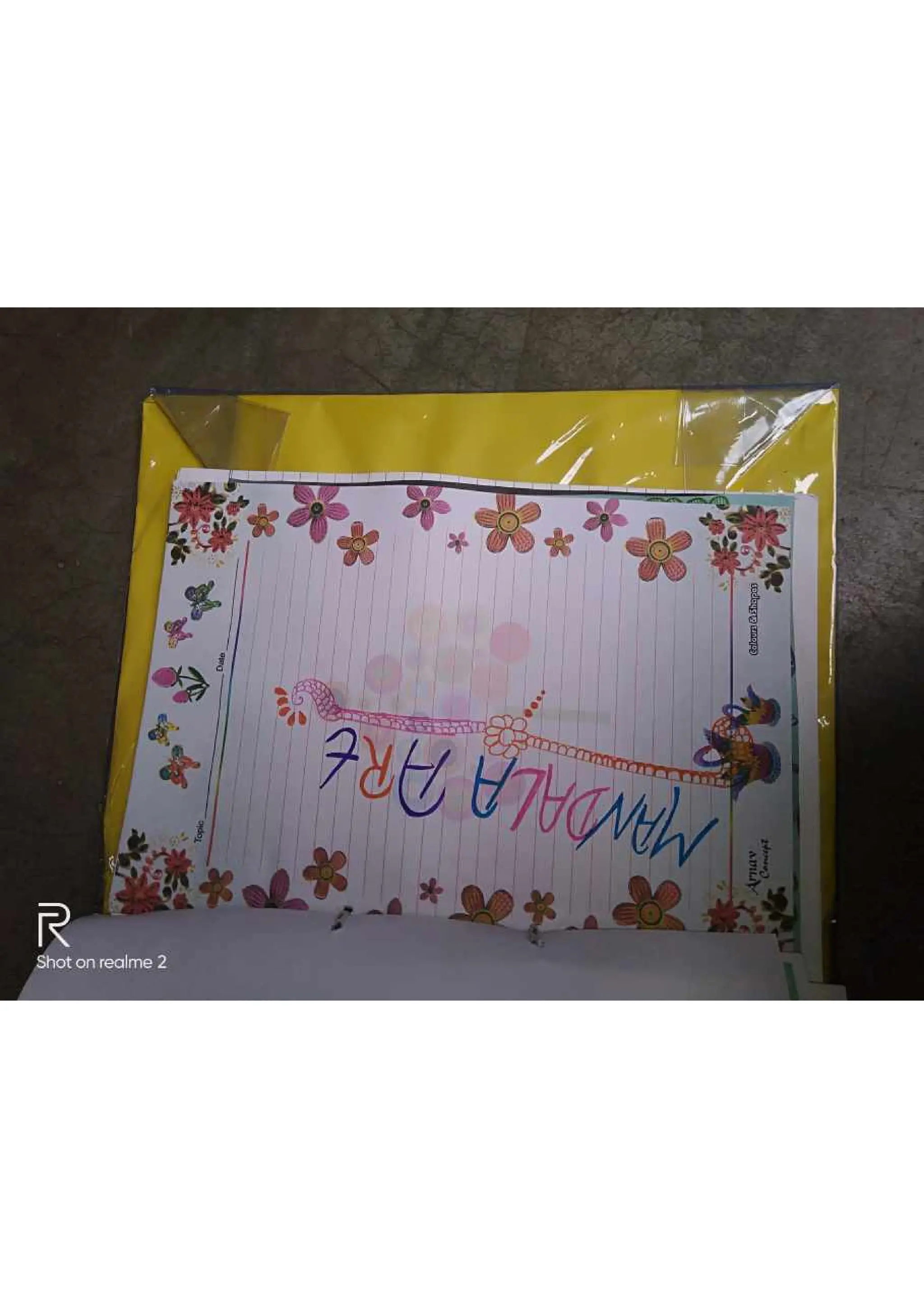 Art & Craft File, B.Ed Assignment 1st Year