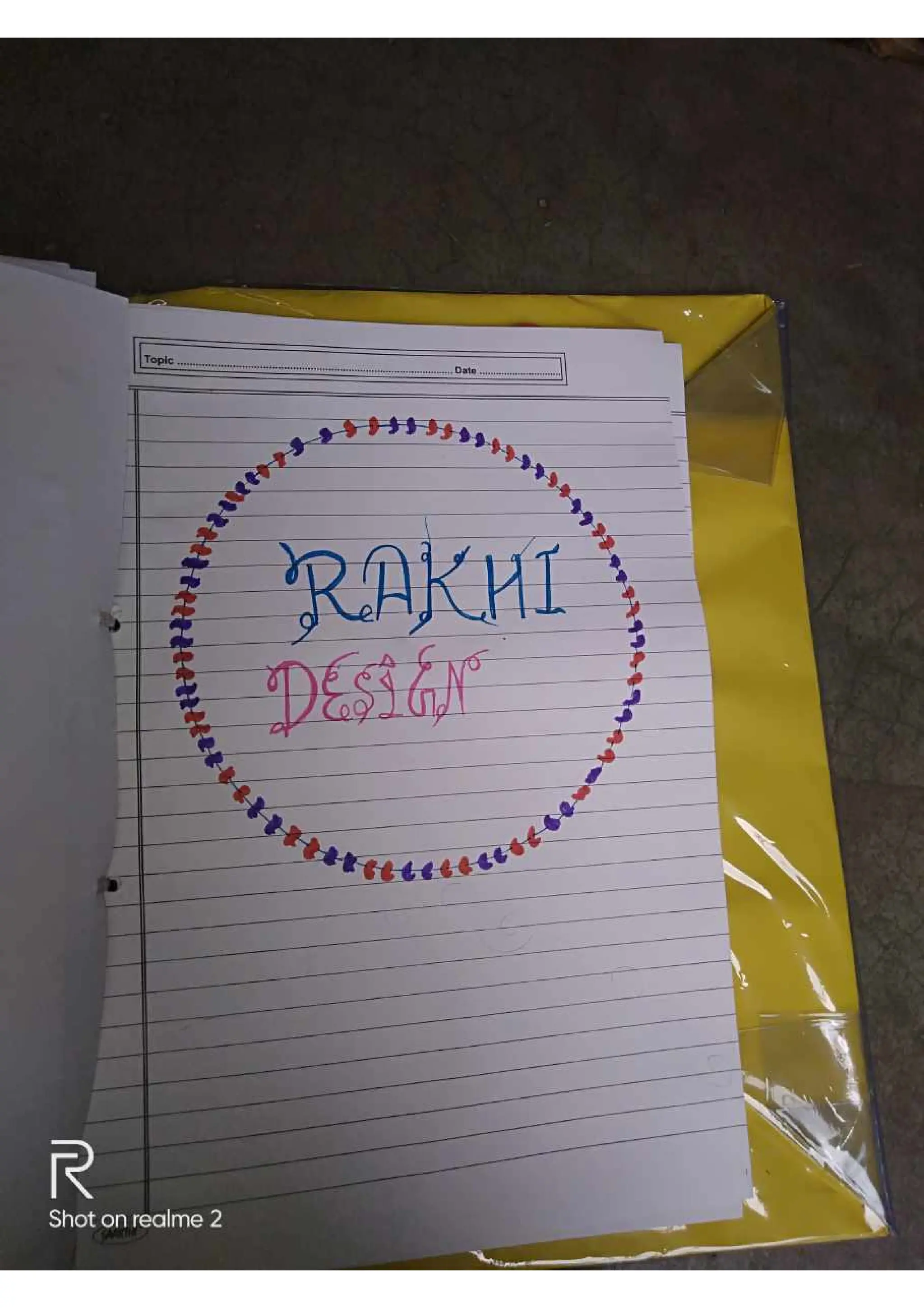 Art & Craft File, B.Ed Assignment 1st Year