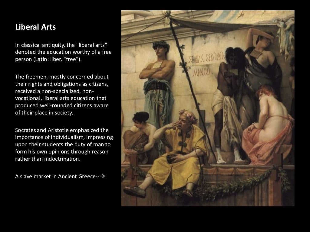 Liberal Arts In classical antiquity,