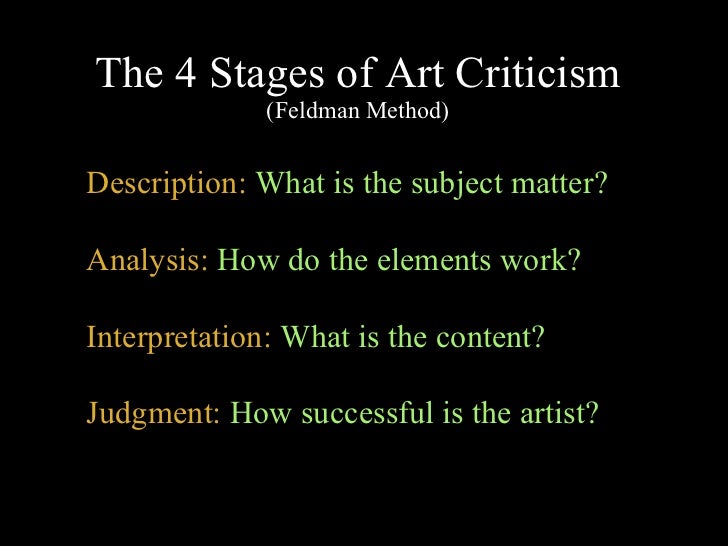 Art criticism
