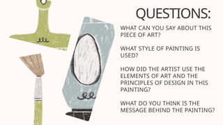 A powerpoint presentation about the art criticism | PPTX