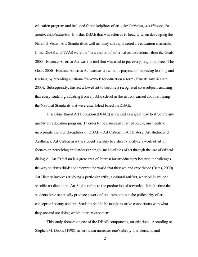 Art Criticism Through Story Telling