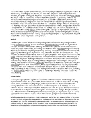 Student Criticism Examples Art Criticism student example (2) | DOCX