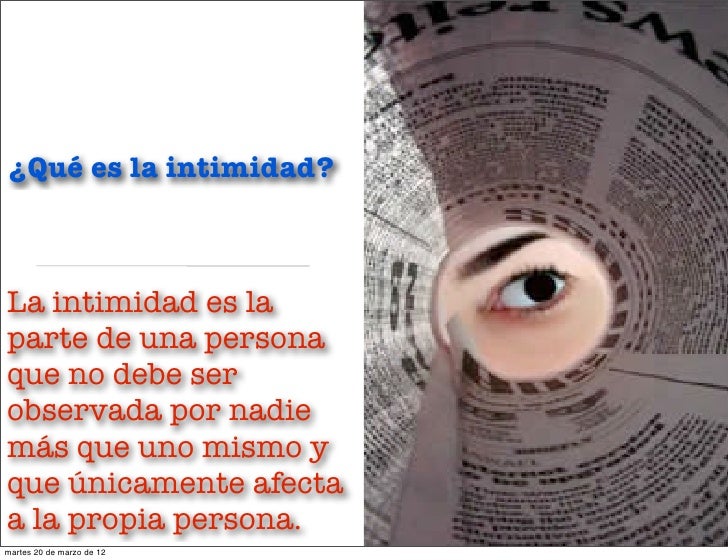 Artículo 12 Derecho a la intimidad