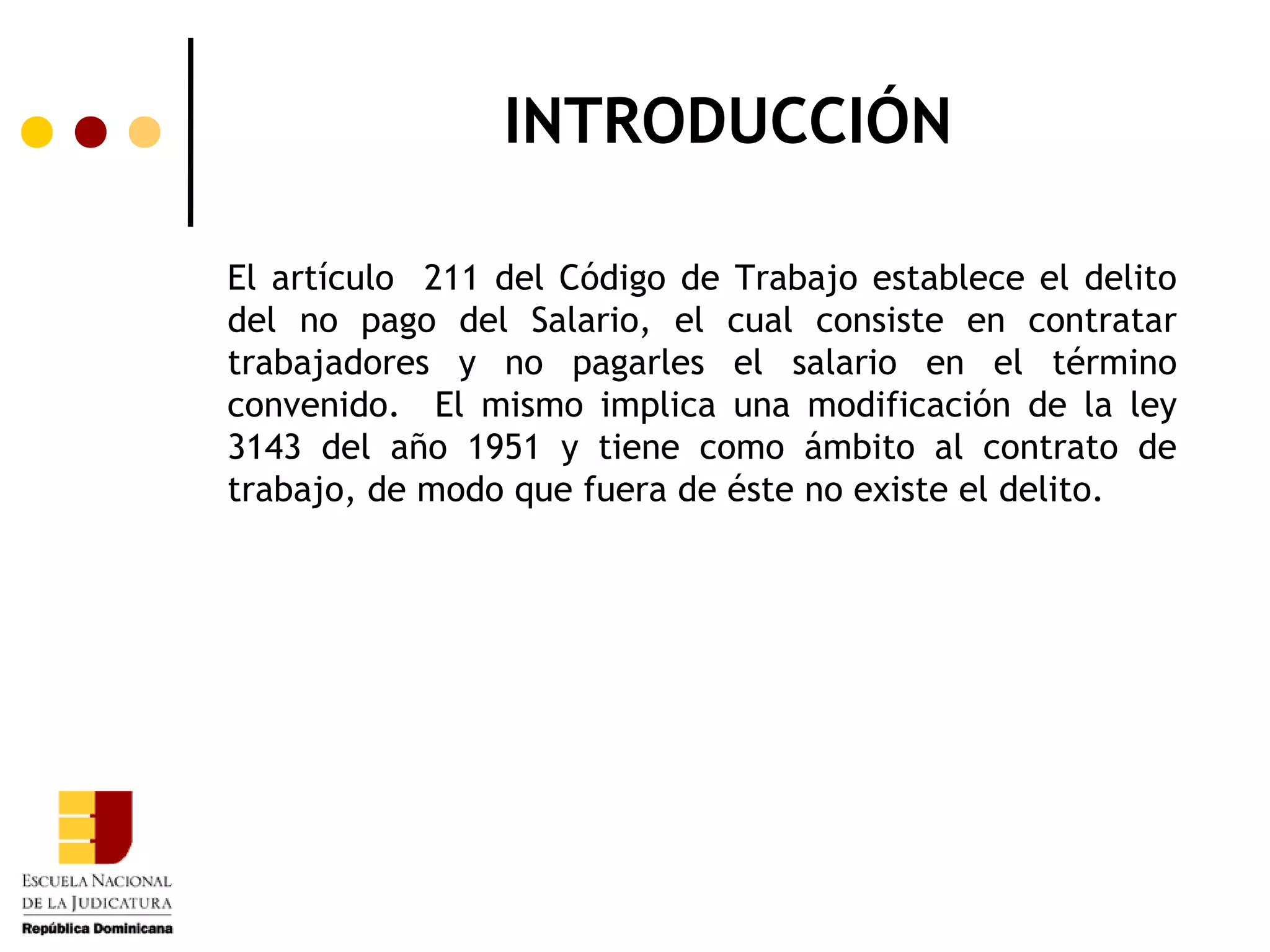 ENJ-300- Artículo 211 DEL Código de Trabajo | PDF