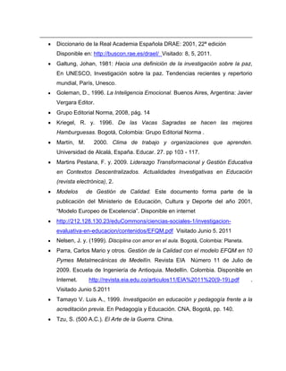 Gestión Educativa- Maestria Cohorte V