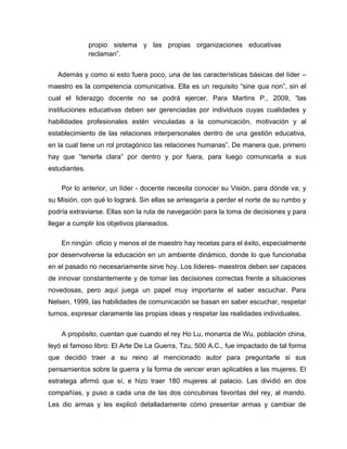 Gestión Educativa- Maestria Cohorte V