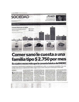 Artículo diario Clarín Domingo 3 de Junio de 2012