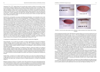 94                                                    BOLETÍN DEL MUSEO NACIONAL DE HISTORIA NATURAL             STEHBERG y SOTOMAYOR / Mapocho Incaico                                                                          95



Apoquindo 6736 y 6737: durante faenas de excavación para construir un edificio en este lugar, los obre-
ros encontraron sepulturas indígenas junto a ofrendas cerámicas del período incaico. En noviembre 1980,
fueron entregados al Museo Nacional de Historia Natural (Chile) fragmentos de las siguientes vasijas: un
plato rojo engobado en ambas caras; un plato hondo pintado rojo al exterior y decorado con una banda pe-
rimetral en el borde exterior y, la cara interna pintada de blanco; plato ornitomorfo color rojo ambas caras
sin decoración; un plato ornitomorfo rojo ambas caras, decorado interiormente con motivos geométricos
color negro y, una olla pardo alisada con restos del asa cinta que unió el labio con la parte superior del
cuerpo, tiznada con hollín al exterior.

Jardín del Este: correspondió a un extenso sitio habitacional prehispánico, cuyos principales restos se ubi-
caron estratigráficamente entre 0,40 y 0,50 cm de profundidad. Los hallazgos se realizaron en un sector de
Vitacura, ubicado a ocho cuadras al sur del río Mapocho y tuvieron los siguientes deslindes: por el norte
con calle Oriente en 250 m; por el sur con avenida Luis Carrera, en 250 m; por el oriente con avenida Espoz
con 510 m; por el poniente con el Club de Polo, dando un total de 12.750 m2. Los hallazgos se entendieron
más allá de estos límites. Muy cerca, durante la excavación de una piscina en casa de Guillermo Sumar, el
arquitecto Gonzalo Domínguez recuperó los restos de seis tumbas con sus correspondientes ofrendas, entre
1,0 y 1,90 m de profundidad: “Por los fragmentos de cerámica pintada y los ceramios obtenidos por el Arq.
Domínguez de las mencionadas tumbas, podemos postular, por lo menos, que este sitio corresponde a un
horizonte incaico local que lo relacionaría con los hallazgos de la Reina y otros sitios incaicos de la zona”,
determinando que al parecer el sitio vecino de La Dehesa tenía manifestaciones de este mismo horizonte
pero a la vez parecía existir en aquél, un período anterior (Madrid y Gordon 1964: 185 a 189). Basados en         FIGURA 5. Cincel de cobre, plato decorado, plato ornitomorfo y silbato de piedra del sitio Guanaco Bajo (ex fundo
una merced de tierras otorgada por el Cabildo de Santiago, en 1546, estos autores plantearon que aquellas                                                            Conchalí).
tierras estaban al mando del cacique Vitacura o Butacura que tenía bajo su mando numerosos caciques y
escogió para sí las mejores chacras regadas por las acequias del Mapocho y defendidas por el “Pucará” es-        Calle Guardiamarina Riquelme altura 500 (Quilicura): durante trabajos de excavación de apertura de la red
tablecido en el cerrito hoy llamado El Golf. Las chacras eran llamadas Lo Castillo, Lo Arcaya, Lo Garcés,        de alcantarillado fueron exhumados, entre 1,30 m y 1,80 m de profundidad, en un estrato de arena gruesa,
San Luis y Lo Lillo. Vitacura fue padre de Palabanda, Pujalongo y Longopilla, quieres heredaron estas            osamentas humanas en posición extendida y lateral, en su mayoría pertenecientes al período Tawantinsuyu.
chacras. Ginés de Lillo las mensuró en 1603, quedando bajo el nombre de Lo Lillo.                                Las excavaciones de salvataje consistieron en dos trincheras de 20 m cada una, paralelas a la red de alca-
                                                                                                                 ntarillado. Estas permitieron exhumar cuatro tumbas intactas y restos de otras ya destruidas De la obser-
A continuación se proporcionan los sitios incaicos encontrados al norte del río Mapocho:                         vación de las tumbas se dedujo que los indígenas excavaron el suelo, con el fin de llegar al estrato arenoso
                                                                                                                 que aprovecharon para depositar sus muertos, tras lo cual las tumbas se rellenaron con el mismo materi-
Chacra Bezanilla: en la ex chacra de este nombre, en el barrio inmediatamente al norte del río Mapocho,          al. “Las tumbas analizadas proporcionaron enterratorios preferentemente individuales, con esqueletos en
ciudad de Santiago, apareció un aríbalo incaico (Looser 1927: 299). Aunque la ubicación no es precisa,           posición extendida decúbito dorsal o lateral, siempre con la cabeza hacia el este, dispuestos en dirección
esta chacra colindaba con avenida Independencia (Camino del Inca), lo cual sitúa al hallazgo en la ruta del      oriente-poniente” (Stehberg 1976a: 3-5). El antropólogo físico Juan Munizaga reconoció los restos de cinco
inca. Además, la pieza cerámica constituye un aríbalo y no un aribaloide, lo cual lo acerca más a la forma       individuos, de los cuales dos aparecieron en la tumba 4 (un niño de alrededor de un año y un subadulto
típicamente cusqueña.                                                                                            (unos 12 años) y, uno en la tumba 3 (un adulto femenino, mayor de 23 años, con signos de parto). De entre
Camino al Bosque Santiago (Conchalí): en la población El Barrero, comuna de Conchalí, en el camino al            los huesos de recolección identificó dos adultos, uno masculino. Todos los restos presentaron características
Bosque Santiago, esquina El Salto Grande, los arqueólogos Julie Palma y Marcelo Garretón, del Museo              mongoloides, sin signos de mestizaje con poblaciones de origen europeo.
Nacional de Historia Natural (Chile) descubrieron tres tumbas destruidas, de características abovedadas, a               Respecto a las ofrendas destacó la tumba 3, que presentó cinco platos junto a las extremidades infe-
1,5 m de profundidad, con restos óseos humanos y ceramios completos del tipo Inca-local (Stehberg 1975:          riores del esqueleto y un aribaloide y un puco rojo engobado sin decoración, rodeando el cráneo. La tumba
22). Llamó la atención la forma abovedada de las tumbas, que recuerda a las sepulturas del cementerio de         4 proporcionó un plato del tipo Aconcagua Anaranjado en directa asociación a platos de factura diaguita-in-
la Reina.                                                                                                        caica. Como resultado de este rescate se obtuvo una rica colección cerámica (Figura 7) consistente en cinco
                                                                                                                 cuencos, nueve platos ornitomorfos, seis aribaloides, un jarro, una urna, finamente decorados y varias ollas,
Guanaco Bajo: se localizó en el ex fundo Conchalí que existió en ese sector de la ciudad de Santiago. En         una de las cuales presentó dos apéndices con 5 incisiones que representan una mano y que fueron carac-
el lugar aparecieron restos de un cincel de cobre, un plato decorado al interior sobre fondo rojo, un plato      terísticos de la Cultura Aconcagua. La presencia de individuos de ambos sexos y todas las edades, señaló
ornitomorfo rojo ambas caras y decorado al interior con figuras geométricas y un silbato de combarbalita         la presencia de grupos familiares.
(Figura 5).                                                                                                              La forma y decoración cerámica refirió a la presencia en el lugar de poblaciones de origen local que
                                                                                                                 coexistieron con mitimaes de origen diaguita-incaico. De esta forma el área de Quilicura habría funcionado
Población Arquitecto O´Herens: en Conchalí, el año 1970, personal de la Sección de Antropología del Mu-          como un pueblo satélite del centro administrativo del curso medio del Mapocho (Stehberg 1976a: 13).
seo Nacional de Historia Natural, realizó un rescate arqueológico en un cementerio del período Tawantin-
suyu, en esta población, encontrando un conjunto muy importante de piezas que incluyeron fuentes, platos,
un jarro y una olla miniatura. Destacó el hallazgo de dos platos ornitomorfos gemelos (Figura 6).
 