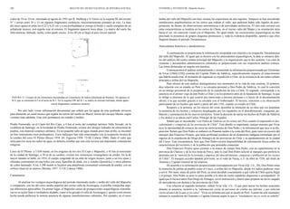 100                                                      BOLETÍN DEL MUSEO NACIONAL DE HISTORIA NATURAL                STEHBERG y SOTOMAYOR / Mapocho Incaico                                                                     101



ciales de 10 en 10 cm, efectuada en agosto de 1991 por R. Stehberg y O.Torres en la esquina SE del recinto             medio del valle del Mapocho son muy escasas las expresiones de arte rupestre. Tampoco se han encontrado
N° 1 arrojó entre 10 y 15 cm algunos fragmentos cerámicos, mayoritariamente pintados de rojo. La base                  instalaciones arquitectónicas en los cerros que rodean el valle, que pudieran haber sido lugares de pere-
del muro apareció entre los 0,22 y 0,25 cm y a esa profundidad se extrajo el borde y cuello completo de un             grinación, de fiestas, de observaciones astronómicas o de actividades defensivas. El sitio más cercano con
aribaloide incaico, con engobe rojo al exterior. El fragmento apareció boca abajo. La matriz del suelo fue             estas características se localiza en los cerros de Chena, en el vecino valle del Maipo y su orientación mira
limo-arenosa, húmeda, suelta, color pardo oscuro. A los 40 cm se llegó al piso rocoso natural.                         hacia el sur, sin conexión visual con el Mapocho. De igual modo, las excavaciones arqueológicas no han
                                                                                                                       precisado la presencia de grupos diaguitas preincaicos y, toda la evidencia disponible, apunta a que ellos
                                                                                                                       llegaron durante el período Tawantinsuyu.

                                                                                                                       Antecedentes históricos y etnohistóricos

                                                                                                                               A continuación se proporciona la información recopilada con relación a la ocupación Tawantinsuyu
                                                                                                                       del valle del Mapocho. Al igual que se hiciera con los antecedentes arqueológicos, la data se enmarca den-
                                                                                                                       tro del análisis del centro urbano principal del Mapocho y la organización que le dio sustento. Las citas de
                                                                                                                       cronistas y documentos administrativos coloniales se proporcionan con sus respectivos análisis críticos.
                                                                                                                       Las letras destacadas en negrita son nuestras.
                                                                                                                               Comenzaremos el análisis sistematizando y resumiendo la información proporcionada por Gerónimo
                                                                                                                       de Vivar (1966[1558]) cronista del Capitán Pedro de Valdivia, específicamente respecto al conocimiento
                                                                                                                       que habría tenido éste, al momento de organizar su expedición a Chile, de la existencia de un centro urbano
                                                                                                                       principal a orillas del río Mapocho.
                                                                                                                               Para efectos de este análisis distinguiremos tres momentos en la vida de este cronista. El primero,
                                                                                                                       dice relación con su estadía en Perú y su cercanía personal a Don Pedro de Valdivia, lo cual lo convirtió
                                                                                                                       en un testigo presencial de la preparación de la expedición de éste a Chile. El segundo, corresponde a su
                                                                                                                       ausencia en el primer viaje de don Pedro a Chile y en los primeros años de la fundación de Santiago, lo que
 FIGURA 13. Croquis de las estructuras encontradas en Cementerio de Indios (Quebrada de Ramón). No aparece el          lo obligó a enterarse de lo que ocurrió por entrevistas a terceras personas y a través de la documentación
 R-4, que se encuentra 8,5 m al norte de R-3. En la esquina SW del R-1 se indica la calicata realizada, donde apare-   oficial, a la que accedió gracias a su cercanía con el Gobernador. El tercero, concierne a su observación
                                       cieron fragmentos cerámicos incaicos.                                           participante de los hechos que narró a partir del año 1545, cuando ya residía en Chile.
                                                                                                                               Respecto a la primera, en los inicios del texto describió la intención de su obra que era perpetuar
       Por otro lado, existe información documental que señala que las aguas de esta quebrada sirvieron                la memoria de los hechos y esfuerzos desplegados por los españoles en el descubrimiento, conquista, po-
para alimentar un canal incaico que regaba las tierras del tambo de Macul, tierras del cacique Martín, según           blación y sustentación de los nuevos territorios. Tomó la decisión de narrar los hechos de Pedro de Valdivia
veremos más adelante. Este sitio permanece sin estudio e inédito.                                                      y los dedicó a su alteza real Carlos, Príncipe de las Españas.
                                                                                                                               Señaló que se encontraba “con Pedro de Valdivia en los reinos del Pirú cuando él emprendió el des-
Piedra Numerada: en el Cajón del Río Cepo, a 4 km al norte del complejo turístico Valle Nevado, en la                  cubrimiento y conquista de las provincias de Chile”. Este detalle es importante, porque muestra que Vivar
cordillera de Santiago, en la localidad de Piedra Numerada, existen dos abrigos rodeados de estructuras de             tuvo la oportunidad de conocer de cerca las motivaciones de Don Pedro y la información que tuvo a su dis-
piedras, con material cerámico utilitario. En un pequeño salto de agua situado poco más arriba, se encontró            posición. Relató que Don Pedro se embarcó en Panamá rumbo a la costa del Perú, para venir en socorro del
un fino instrumento óseo prehispánico. Estos hallazgos han sido relacionados con la ocupación incaica de               marqués don Francisco Pizarro, que tenía problemas producto de un alzamiento indígena estimulado por el
la cumbre del cerro El Plomo (Reyes 1958: 64; Figueroa 1958: 73-80; Cabeza 1986). Dado el valor que                    regreso de la expedición de Diego de Almagro de las provincias de Chile y su apoderamiento de la ciudad
tenía para los incas los saltos de agua, no debiera extrañar que este sitio tuviera una importante connotación         del Cusco. Esta circunstancia, hizo que Don Pedro tuviera disponibilidad de información fresca sobre las
religiosa.                                                                                                             características del territorio y de la población que pretendía conquistar.
                                                                                                                               Don Francisco Pizarro quiso premiar a su maese de campo Don Pedro, con un repartimiento en la
Cerro de El Plomo: a 5.430 msnm, en los orígenes de los ríos El Cepo y Mapocho, a 45 km al nororiente                  provincia de Charcas y de la rica mina de Porco, ante lo cual Don Pedro solicitó al marqués que prefería lo
de la ciudad de Santiago, a 30 m de su cumbre, existen tres estructuras rectangulares de piedra. En la de              premiara con la “merced de la jornada y empresa del descubrimiento, conquista y población de los reynos
mayor tamaño se halló, en 1954, el cuerpo congelado de un niño de origen incaico, junto a un rico ajuar y              de Chile”. El marqués accedió dándole provisión, en el valle de Yucay, a 11 de abril de 1538, del título de
ofrendas consistentes en una bolsa con coca, figurillas de plata, oro y concha (Spondylus) y otros adornos             Teniente y Capitán General de tal empresa.
de cobre laminado. A los 5.200 msnm se localizó una plataforma ceremonial construida de piedra, con un                         De acuerdo a la información proporcionada reiteradamente por Vivar (Op. Cit.: 28), Don Pedro tenía
orificio ritual en su interior (Mostny 1957: 3-118; Cabeza 1986).                                                      la intención de poblar un pueblo como el Cusco, a orillas del río Mapocho, donde los indios pudieran venir
                                                                                                                       a servir. Por tanto, antes de partir del Perú, ya tenía decidido exactamente a qué valle de Chile quería llegar
Comentarios                                                                                                            y el porqué. Don Pedro se puso lo antes posible a la obra de reunir españoles dispuestos a acompañarlo. Al
                                                                                                                       igual que lo hiciera antes Don Diego de Almagro, envió instrucción y dinero para preparar un navío cargado
       Al analizar los vestigios arqueológicos del período intermedio tardío y tardío del valle del Mapocho            de mercaderías con destino a las provincias de Chile.
y compararlo, con los del curso medio-superior del vecino valle de Aconcagua, es posible comprobar algu-                       Con relación al segundo momento, señaló Vivar (Op. Cit.: 2) que para narrar los hechos acaecidos
nas diferencias apreciables. En primer lugar, el Mapocho carece de prospecciones arqueológicas sistemáti-              durante su ausencia, recurrió a la “información cierta de personas de crédito me informé, y por relación
cas en su sector llano y montañoso aledaño, como si ha gozado el valle de Aconcagua y, quizás a este mismo             cierta alcancé de lo que yo no viese”. Vivar no informa por qué se quedó en Perú. A partir de este momento,
hecho pueda atribuirse la notoria ausencia de algunas manifestaciones culturales. Por ejemplo, en el curso             relatará la expedición del Teniente y Capitán General según lo que le “trasladaron sin yo verlo ni sabello”
 