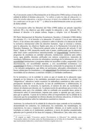 Artículo sobre el derecho a la educación | PDF